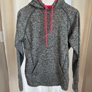 J. America Charcoal Sweater with Neon Pink Highlights